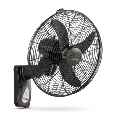 Wall Bracket Fan Black